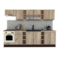 Bucatarie MARINA NEW 280 B Wenge / Decor K002